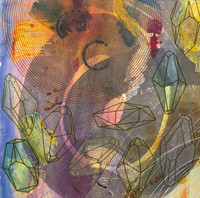 Dissolution, 2026, 10 x 10"