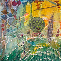 Evolution, 2026, 10 x 10"