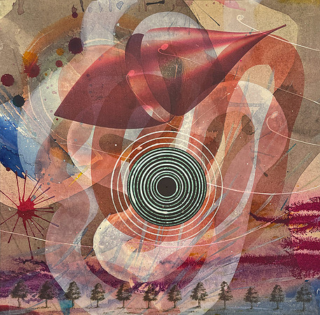 Mid Day, 2025, 10 x 10"