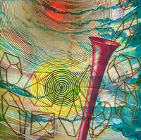 Phlebas the Phoenician, 2026, 10 x 10"