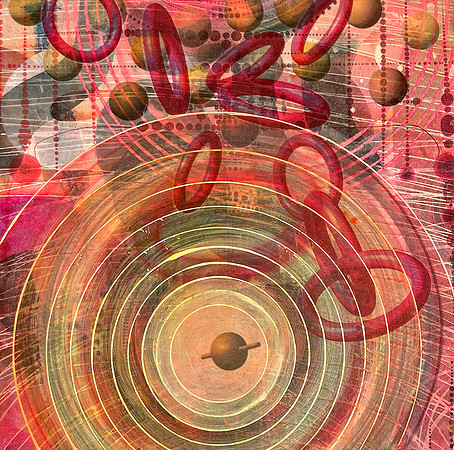 Sonic Boom, 2026, 10 x 10"
