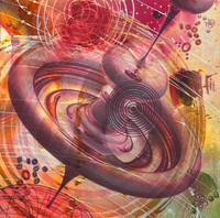 Enormous and Alive, 2026, 10 x 10"