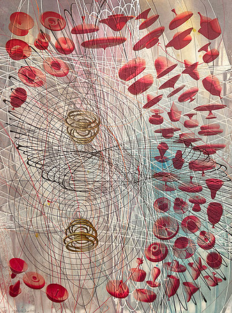 Constant Force, 2023; 23" x 17"