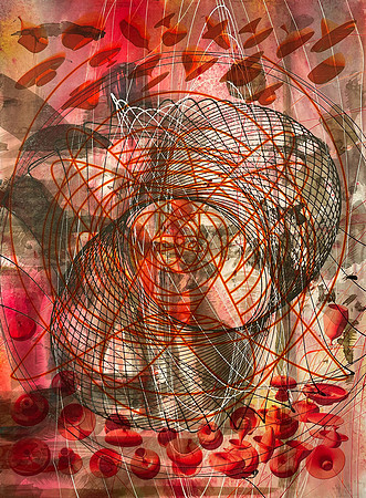 Centrifuge, 2023; 23" x17"
