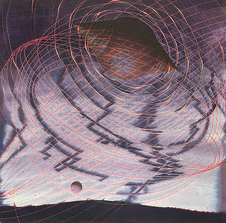 Twilight Sky Study 14, 2023;  16" x16"
