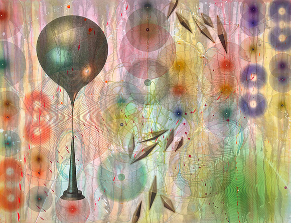 Green Pastures, 2025; 37.5" x 48"