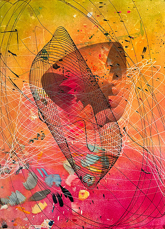 Phagocytosis, 2023; 23" x 17"