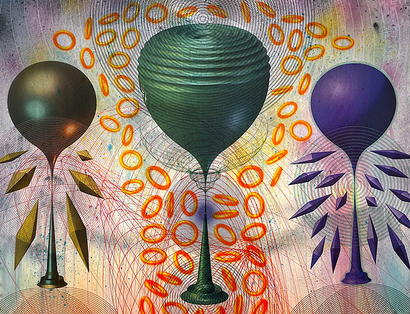 The Guardians #2, 2024; 38" x 49"