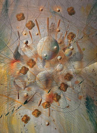 The Lattice, 2024; 29" x21"
